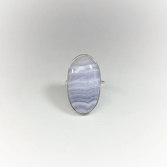 Blue Lace Agate Ring