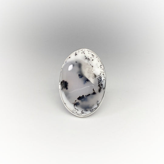 Dendritic Opal Ring