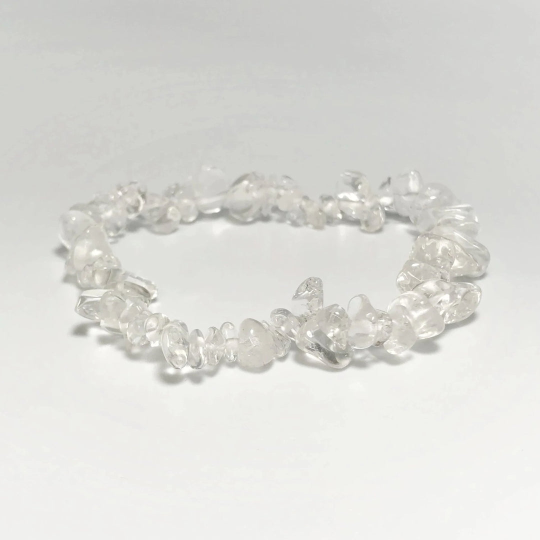 Quartz Chip Beaded Bracelet