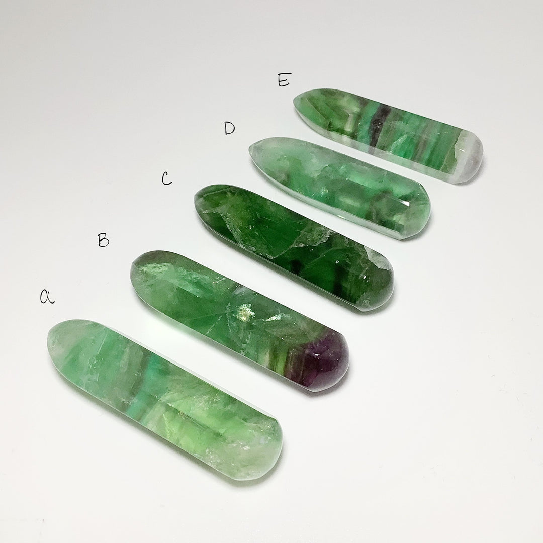 Green Fluorite Wand At $29 Each