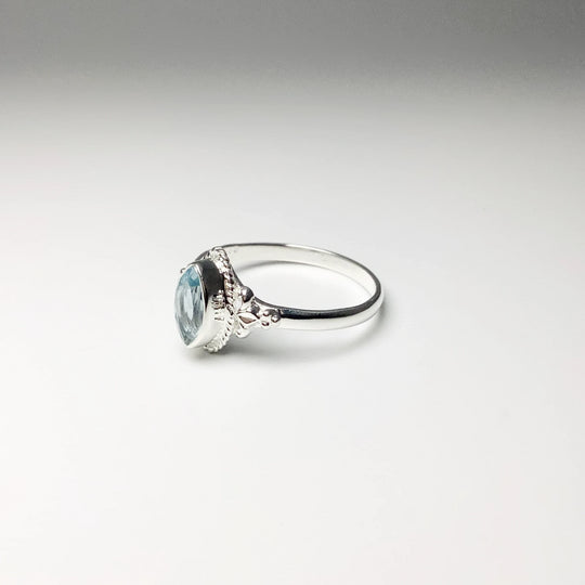 Blue Topaz Ring