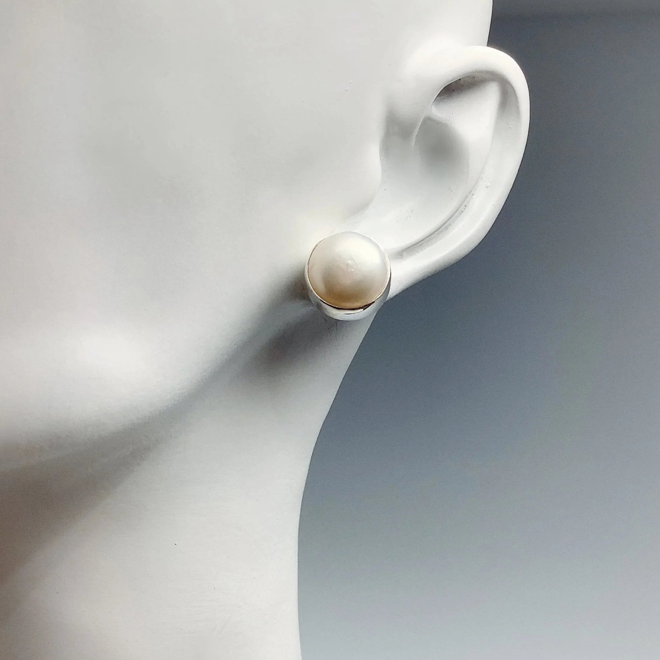 Pearl Stud Earrings