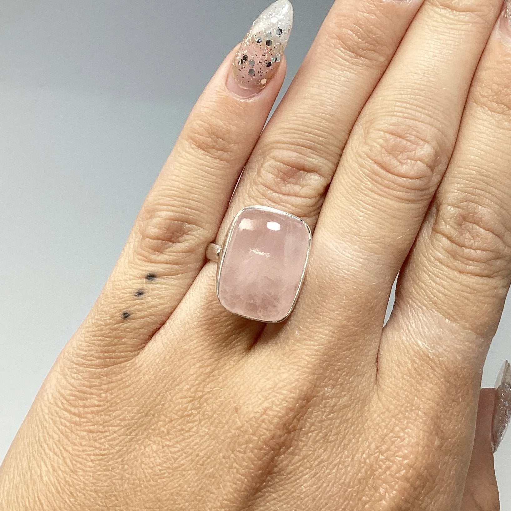 Rose Quartz Ring