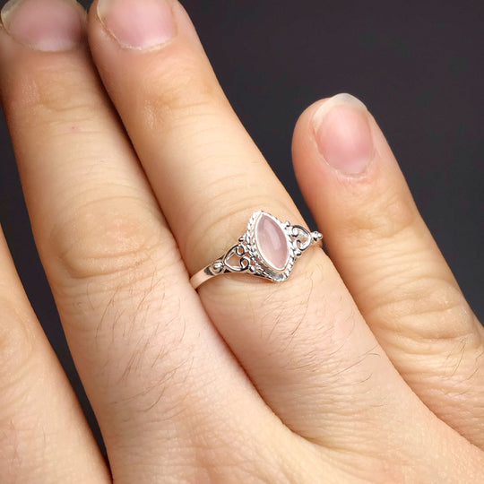 Rose Quartz Ring