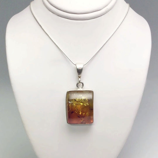 Ombre Amber Pendant