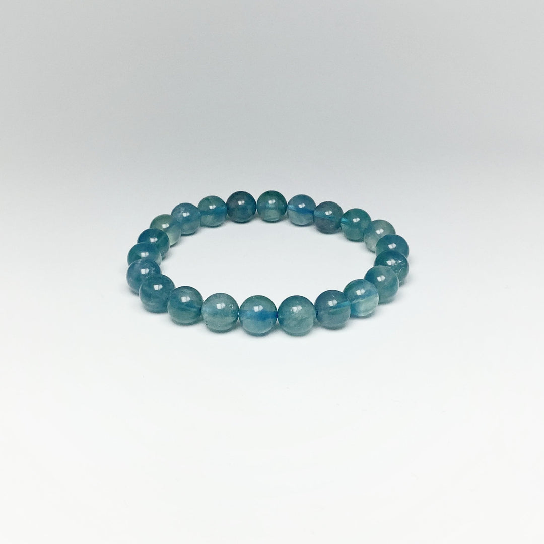 Blue Fluorite Beaded Bracelet