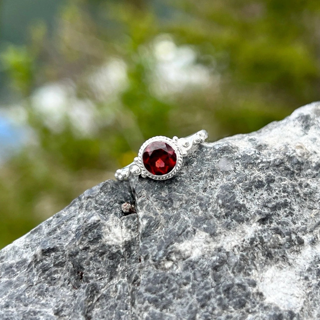 Garnet Ring