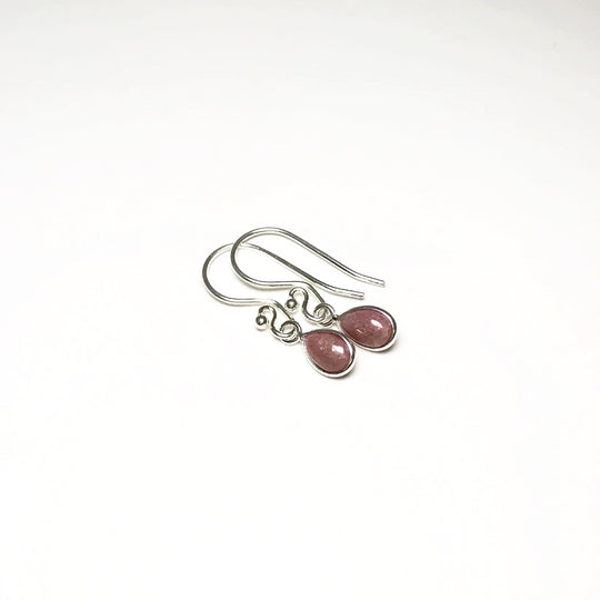 Rhodonite Dangle Earrings