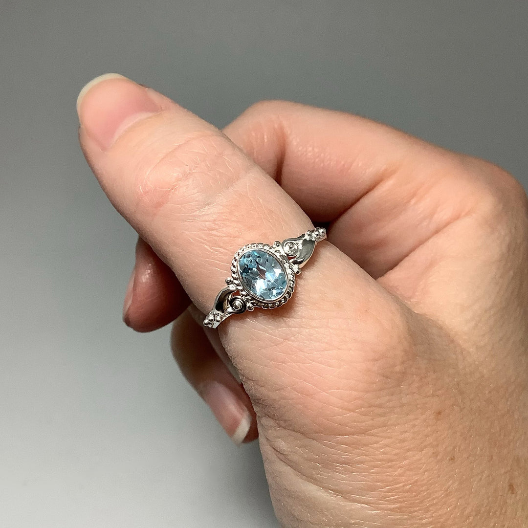 Blue Topaz Ring