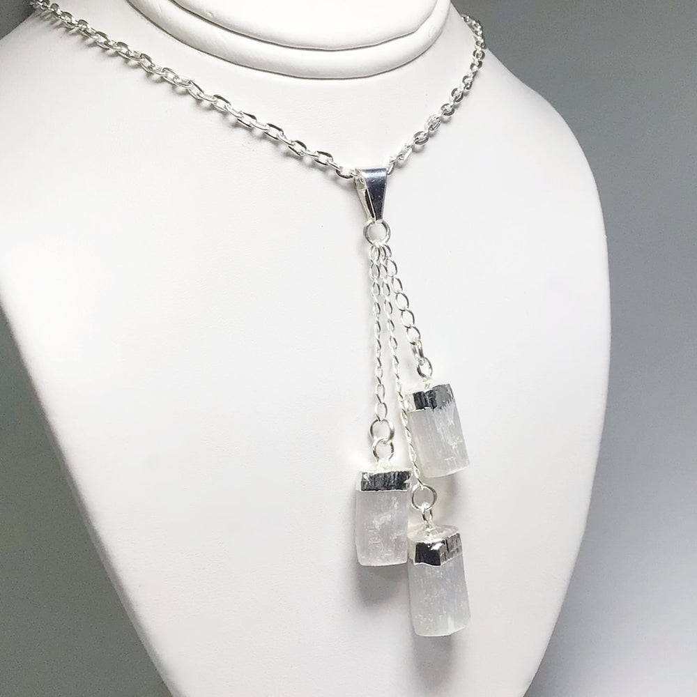 Selenite Necklace