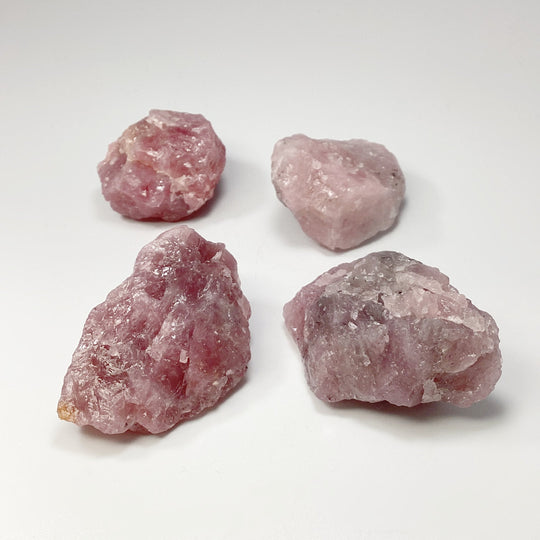 Guava Rose Quartz Rough Chunk