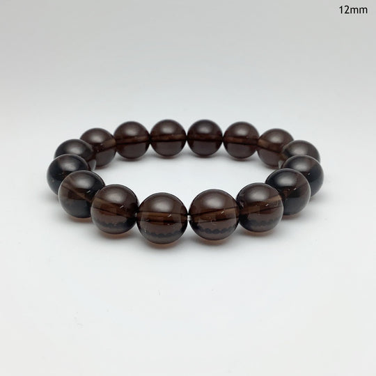 Smoky Quartz Beaded Bracelet