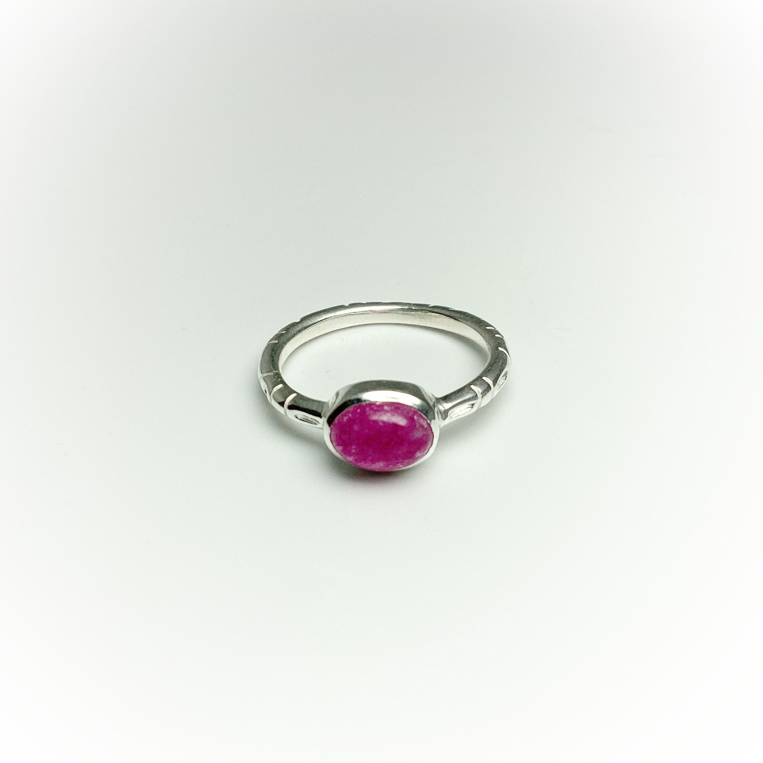 Pink Jade Ring