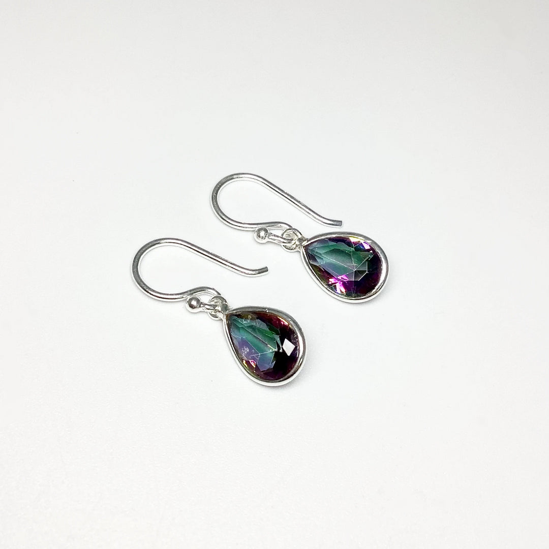 Mystic Topaz Dangle Earrings