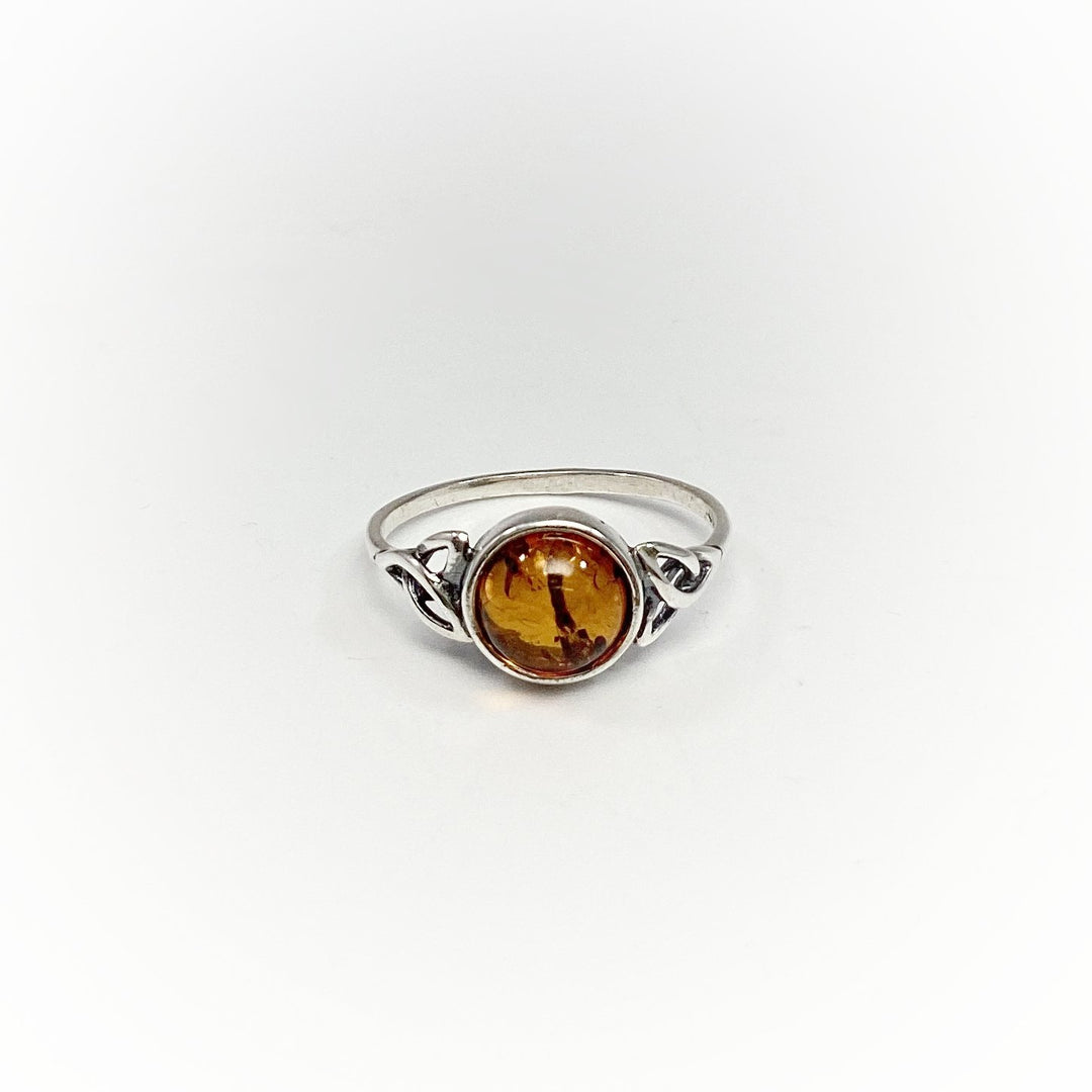 Cognac Amber Ring