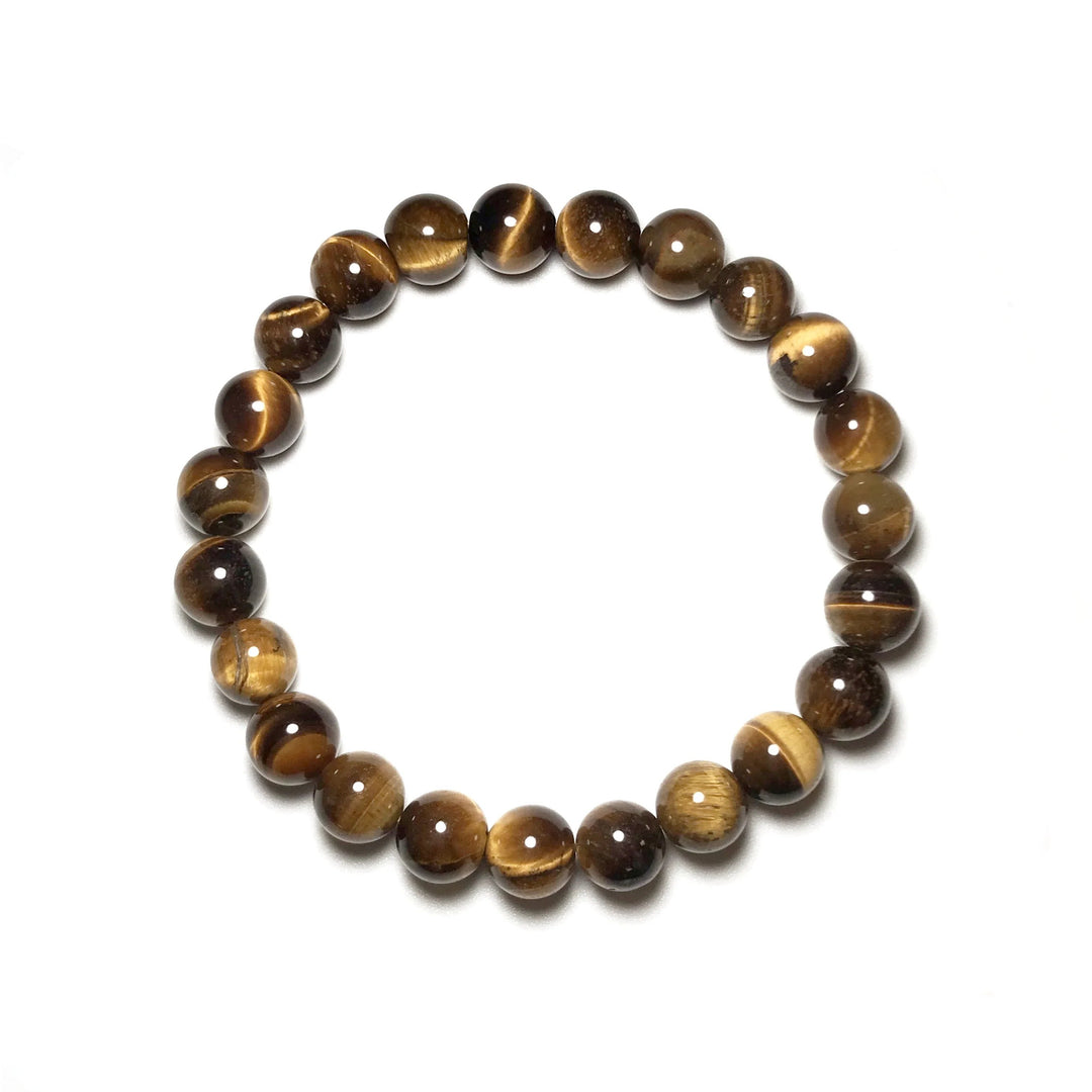 Gold Tiger Eye Beaded Bracelet