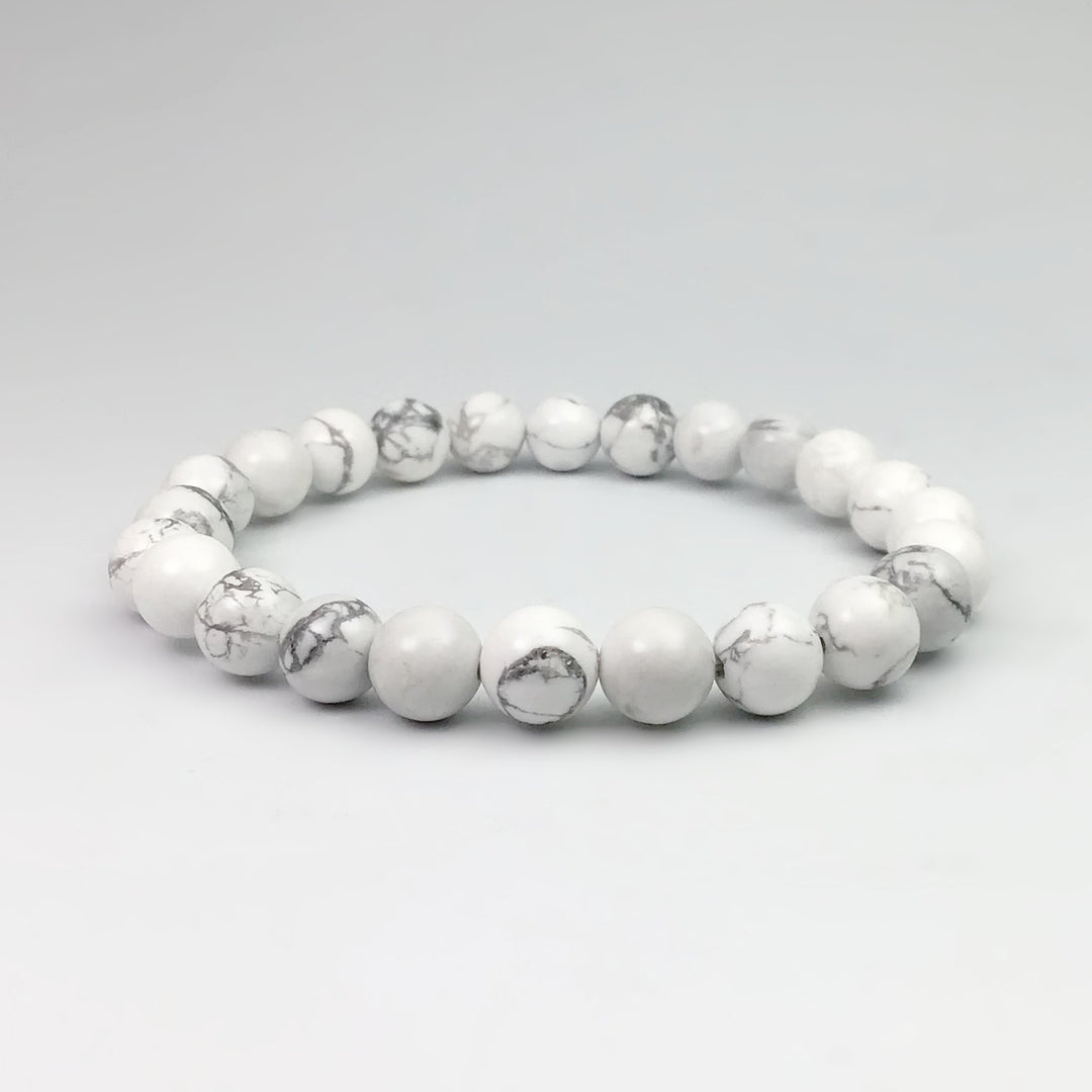 Howlite Beaded Bracelet