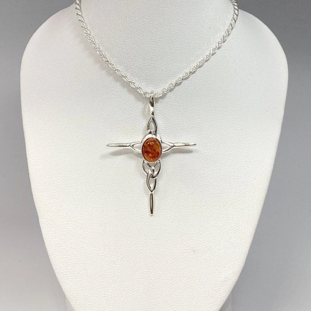 Cognac Amber Pendant