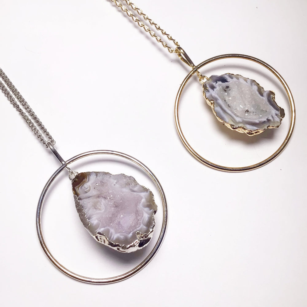 Geode Necklace