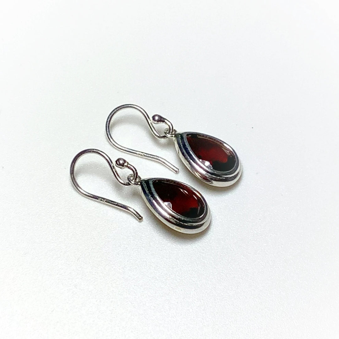 Garnet Dangle Earrings