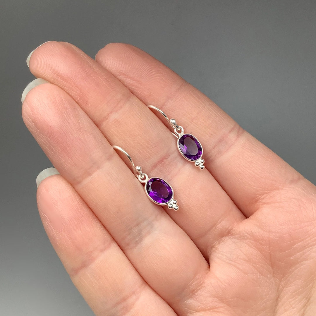 Amethyst Dangle Earrings