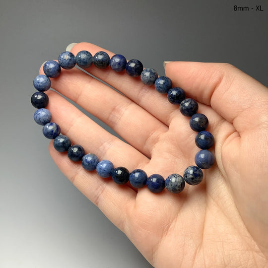 Dumortierite Beaded Bracelet