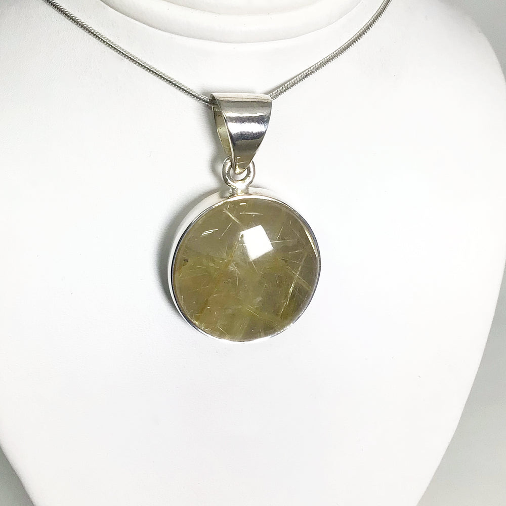 Rutilated Quartz Pendant