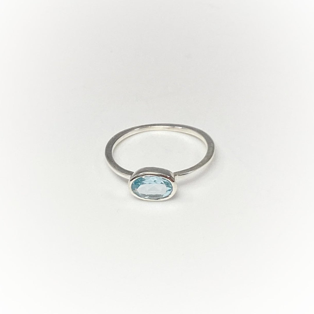 Blue Topaz Ring