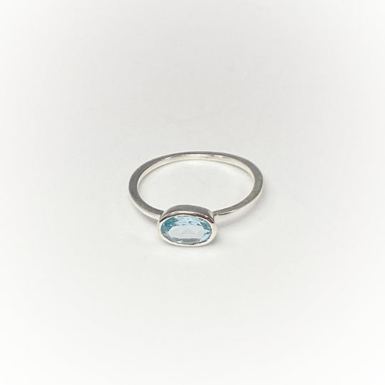 Blue Topaz Ring