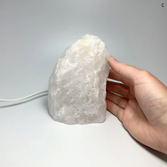 Rough Quartz Lamp