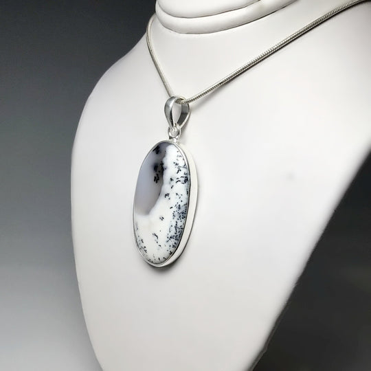 Dendritic Opal Pendant