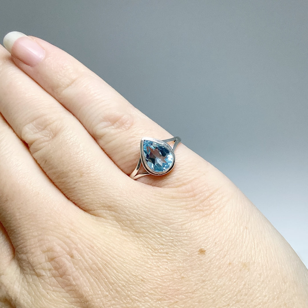 Blue Topaz Ring