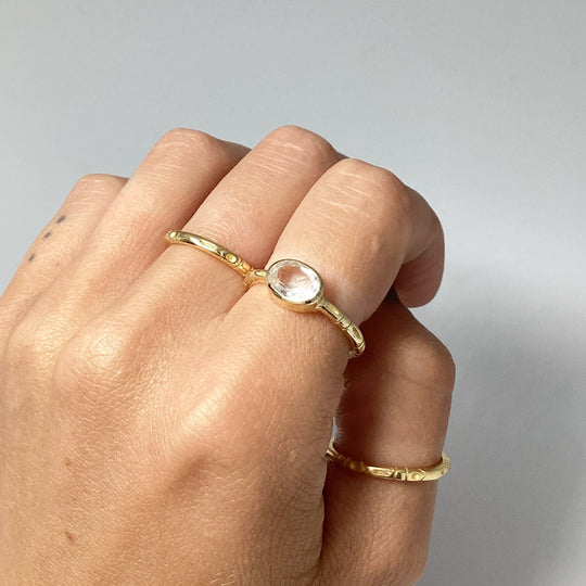 Clear Quartz Ring