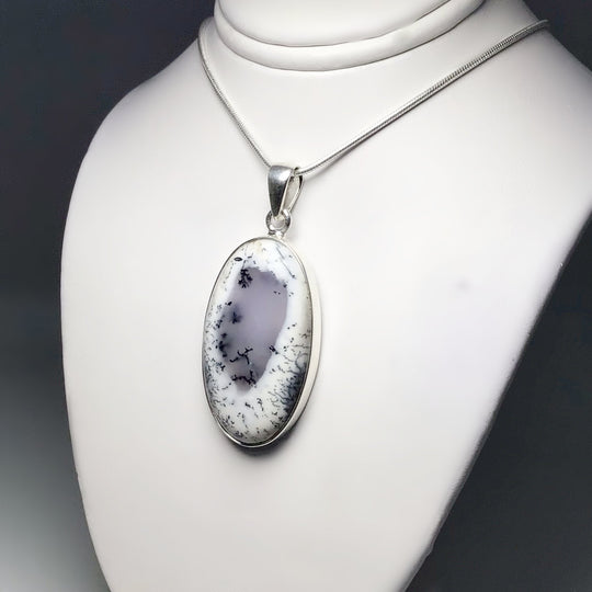 Dendritic Opal Pendant