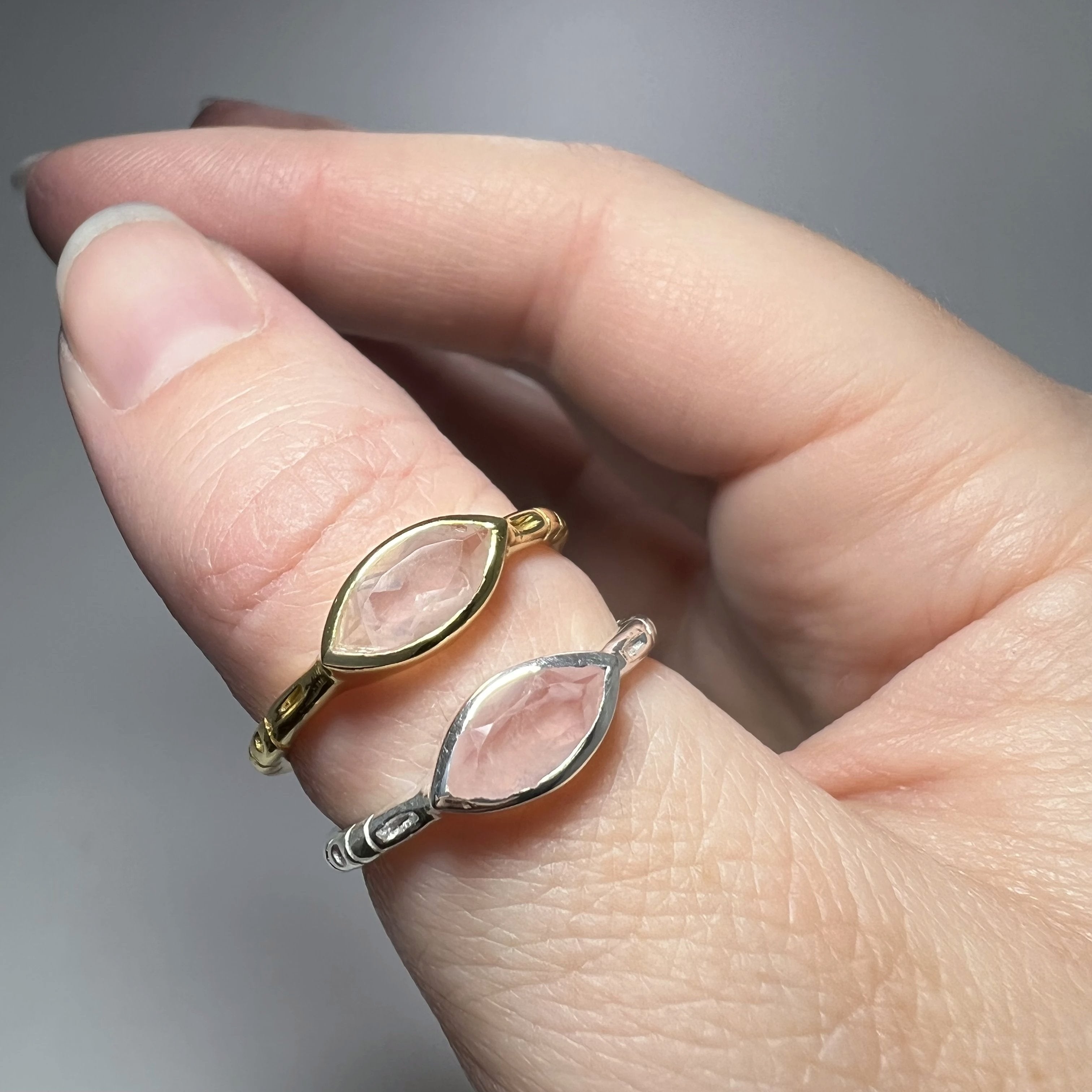 Rose Quartz Ring