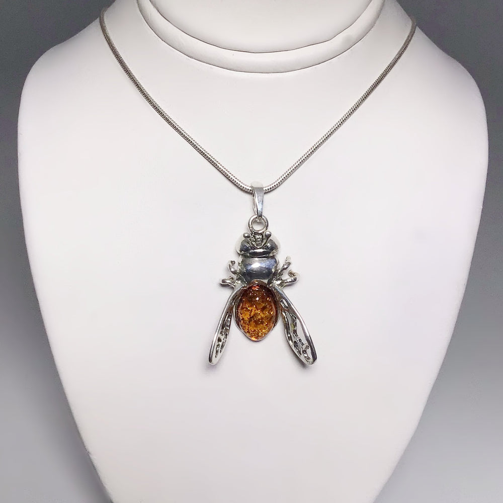 Cognac Amber Pendant