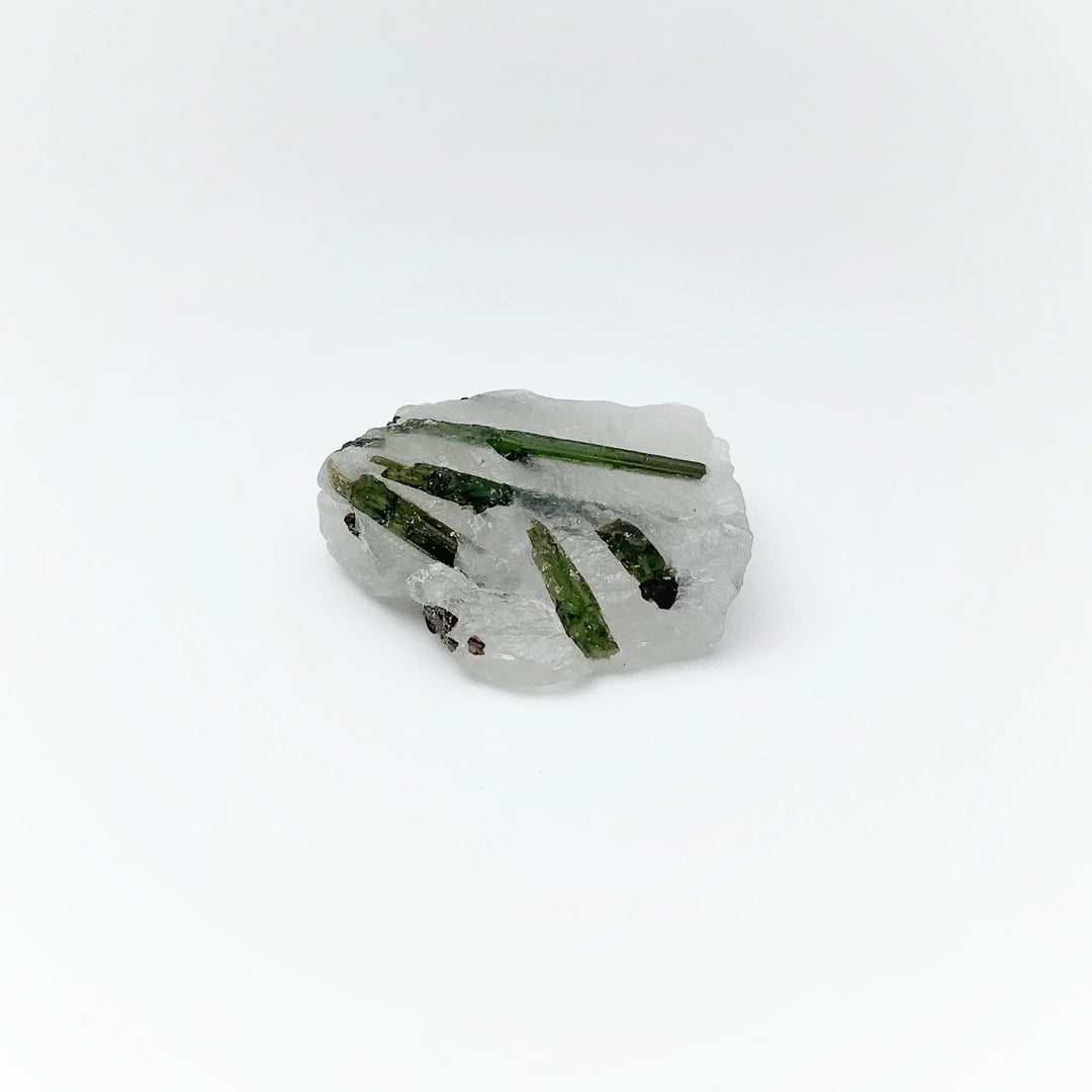 Green Tourmaline in Quartz at $19 Each