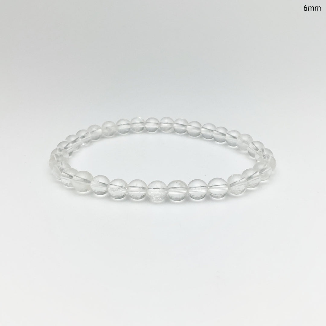 Clear Quartz Beaded Bracelet