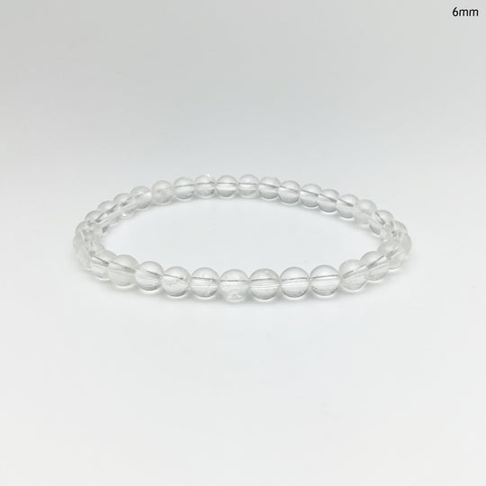 Clear Quartz Beaded Bracelet