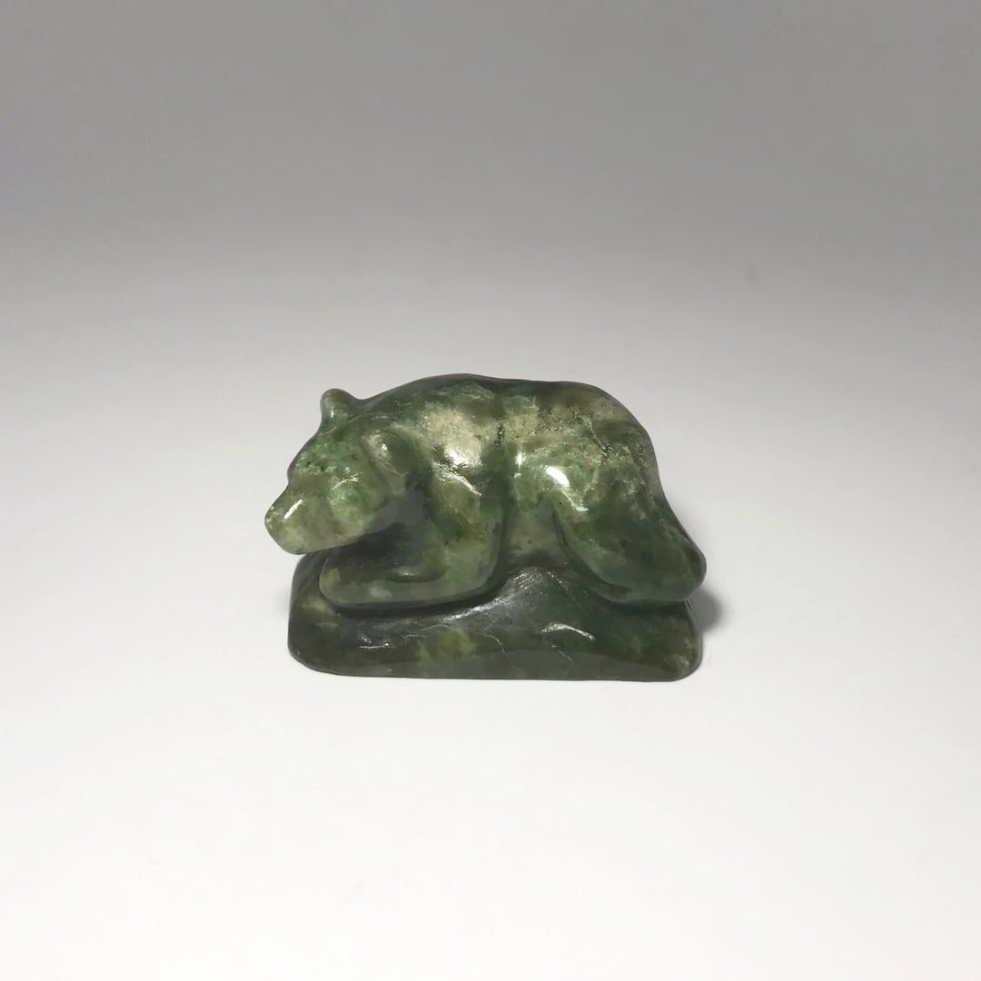 BC Jade Bear Carving