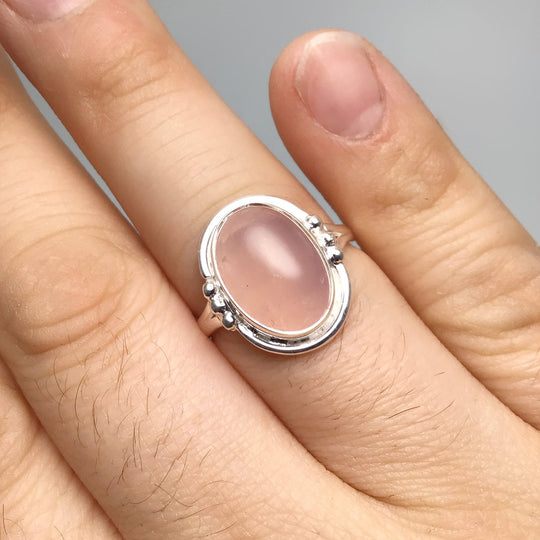 Rose Quartz Ring