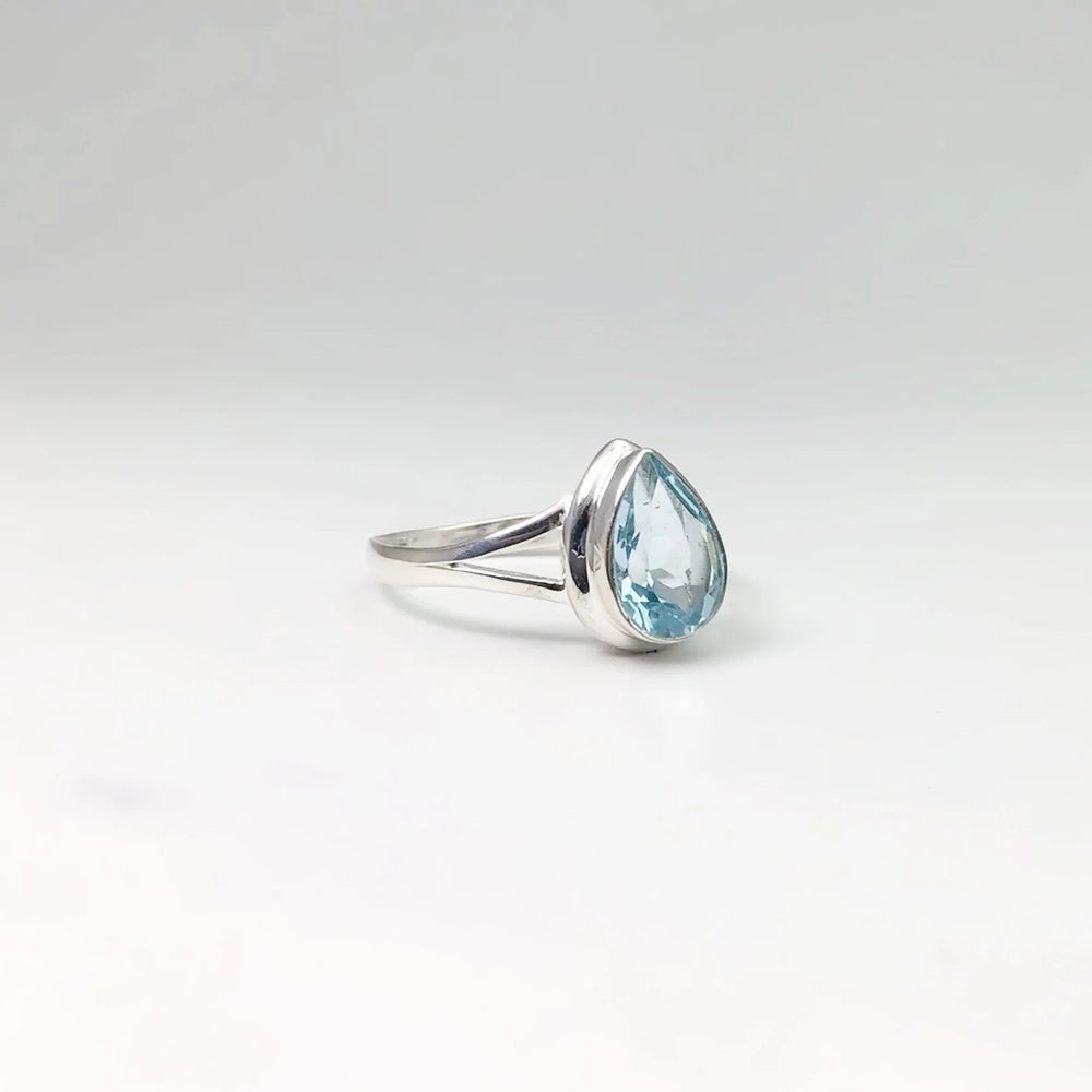 Blue Topaz Ring