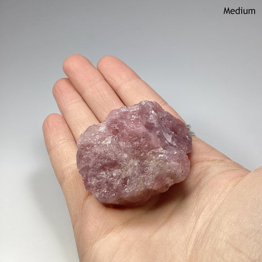 Guava Rose Quartz Rough Chunk