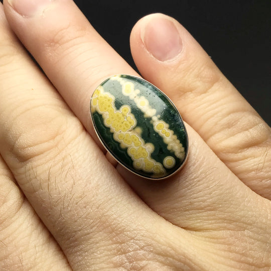 Ocean Jasper Ring