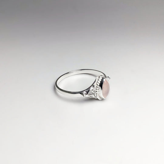 Rose Quartz Ring