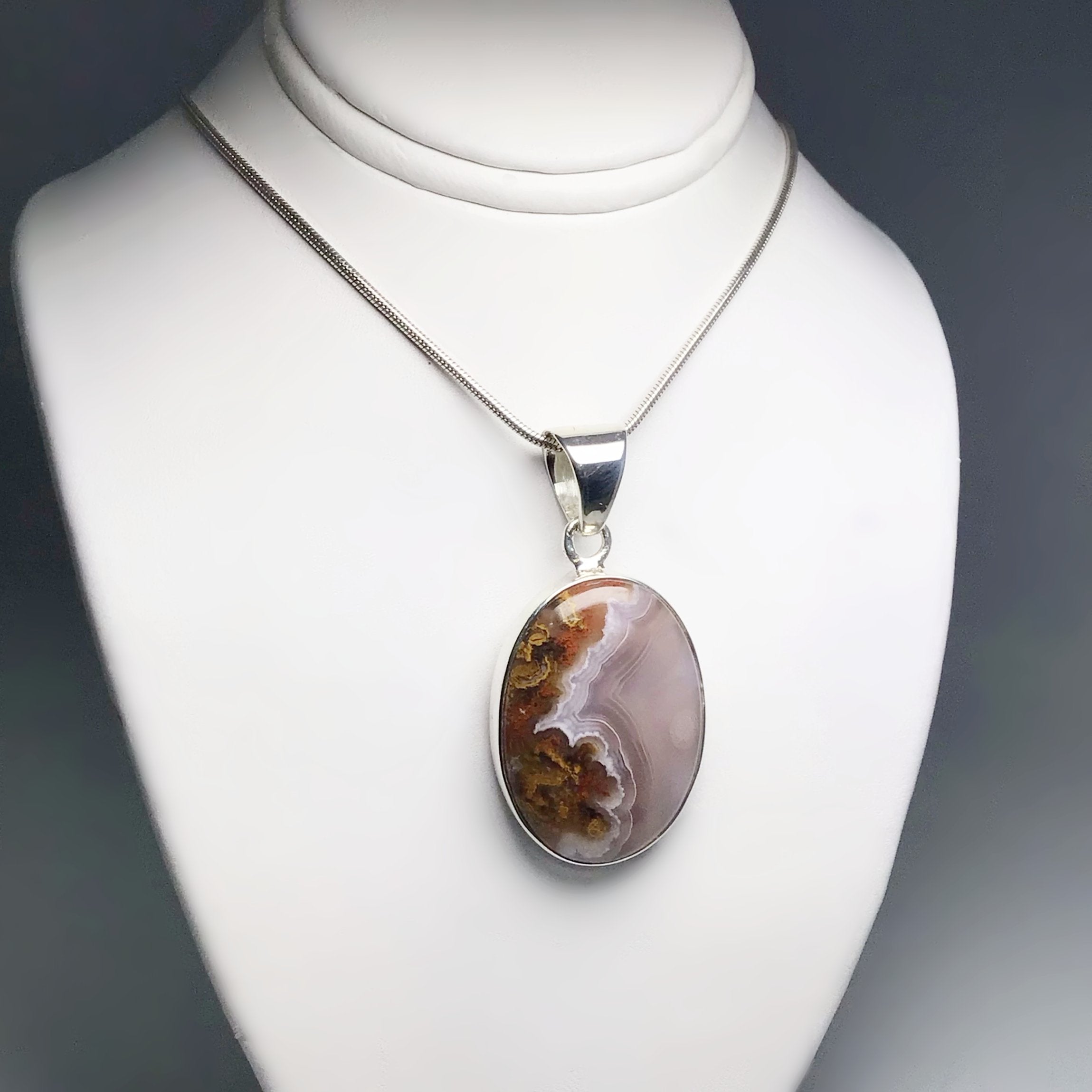 Laguna Agate Pendant