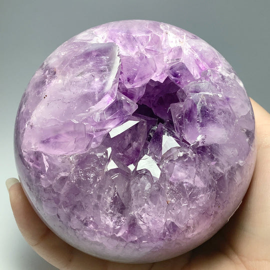 Amethyst Geode Sphere