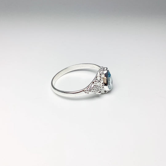 Blue Topaz Ring