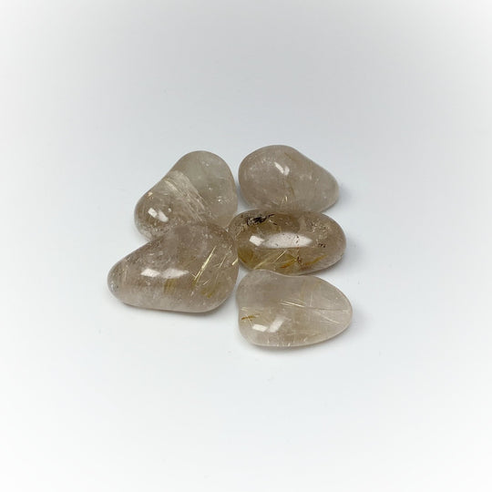 Rutilated Quartz Small Tumbles Pouch