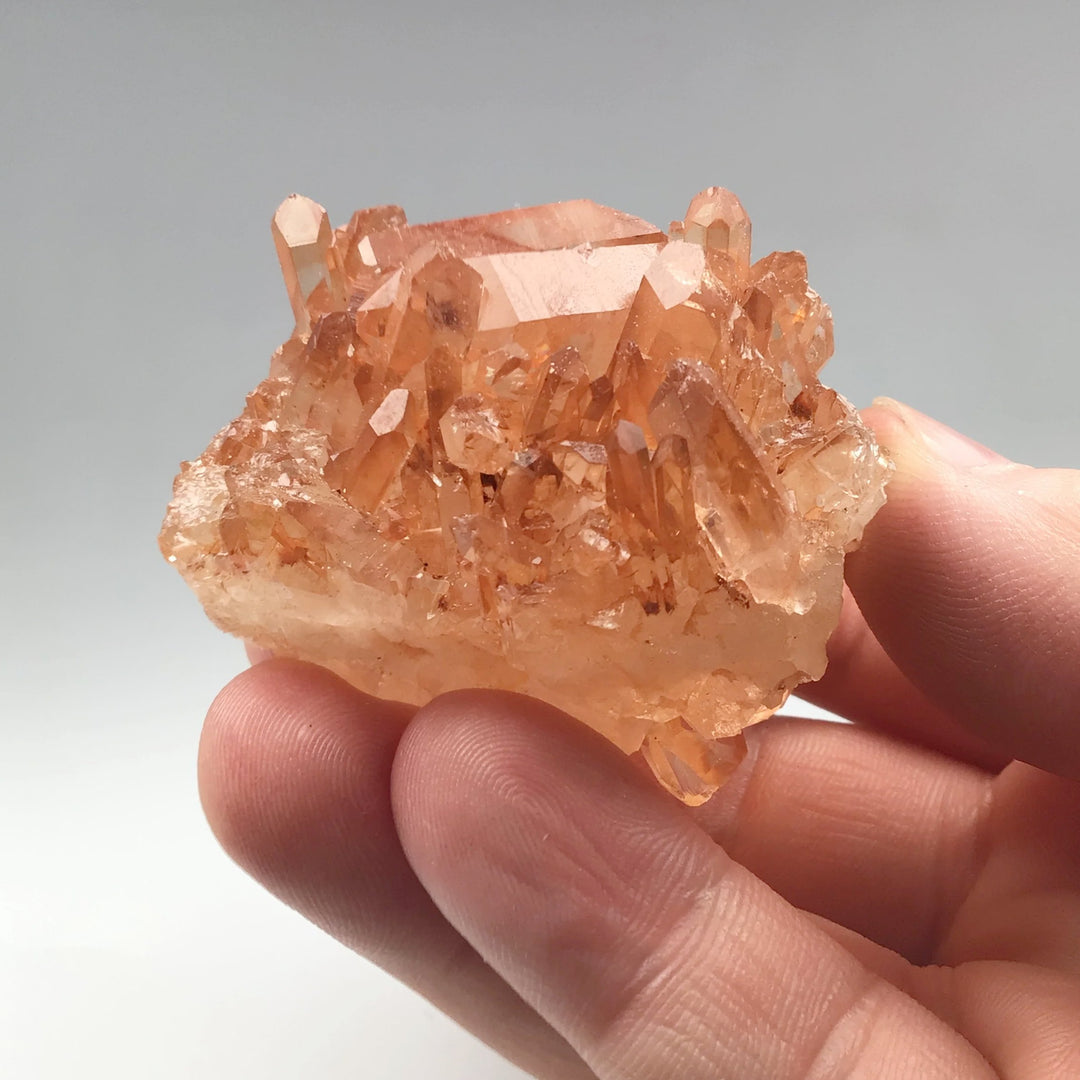 Tangerine Quartz Cluster